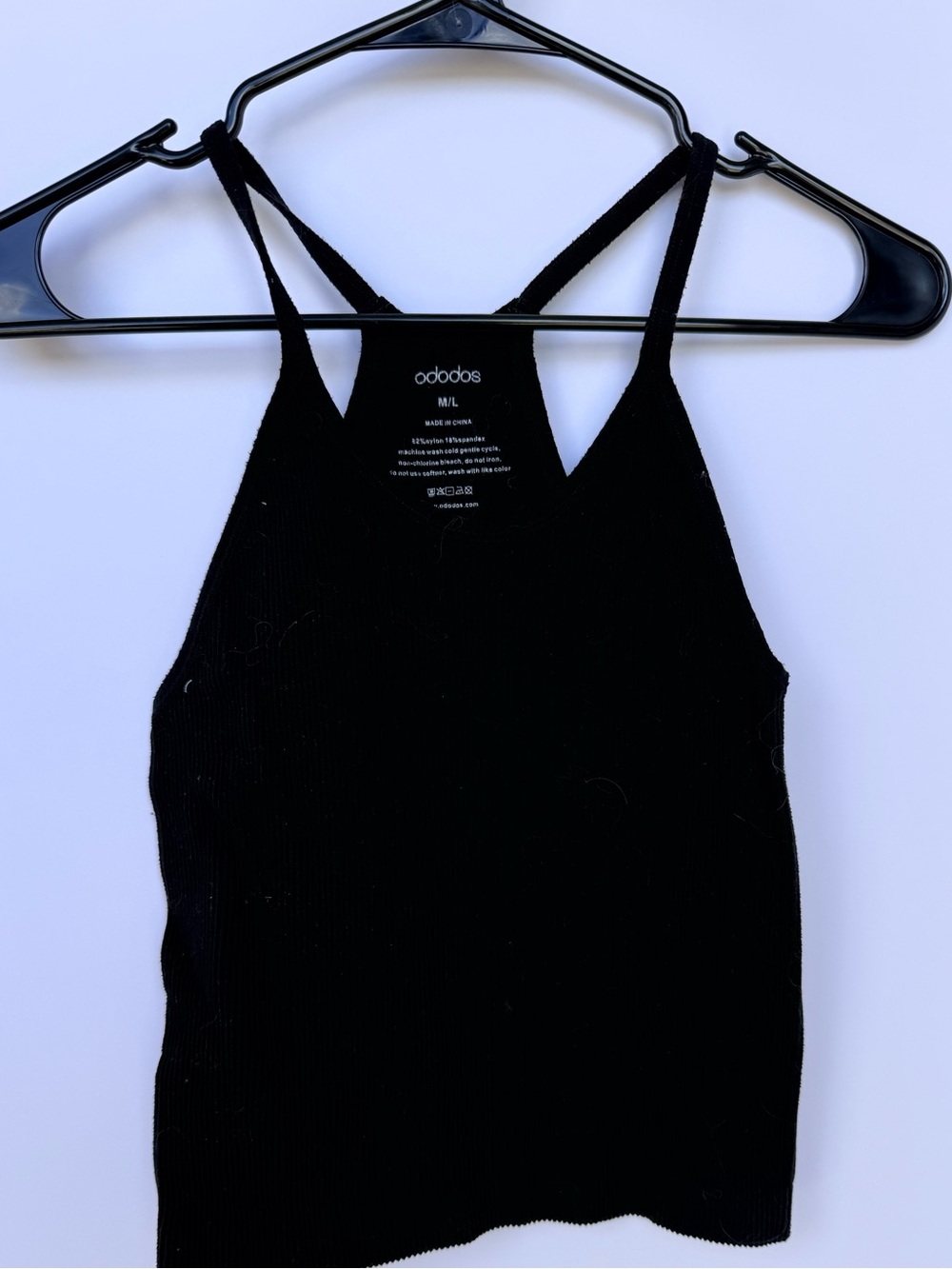 Five Ribbed Strappy Women's Tanks